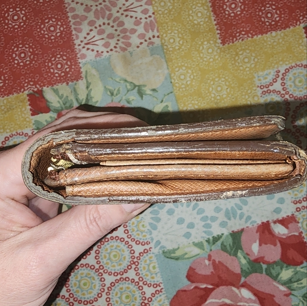 1994 vintage louis vuitton porte-monnaie tresor wallet guc see pics for flaws - Picture 9 of 16